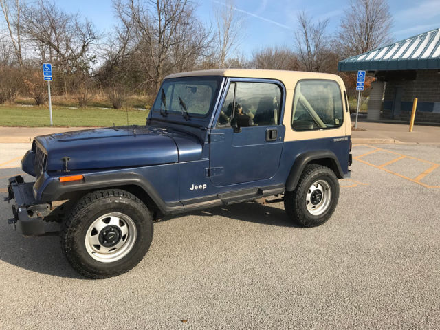 1991 jeep wrangler survivor arizona truck in the midwest!