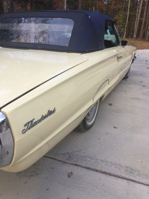 1965 ford thunderbird convertibe