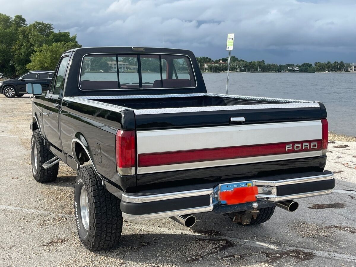 1989 ford f-150 xlt lariat 4.9l 4x4 manual transmission