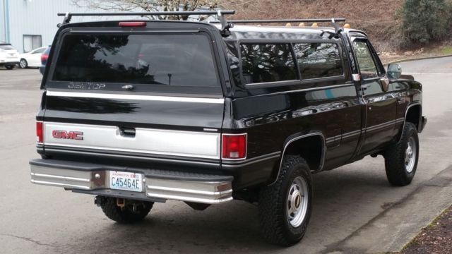 1 owner all original 1987 gmc 2500 4x4 high sierra fuelie only 113k orig miles