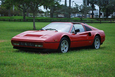 1986 ferrari 328 red