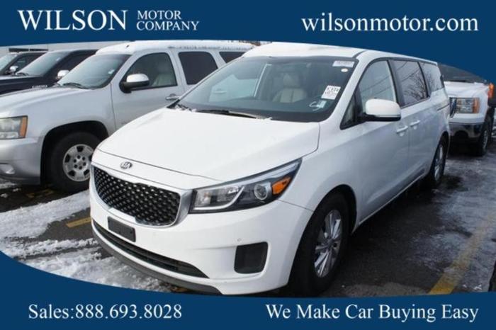 2017 kia sedona lx lx 4dr mini-van for sale in logan, utah