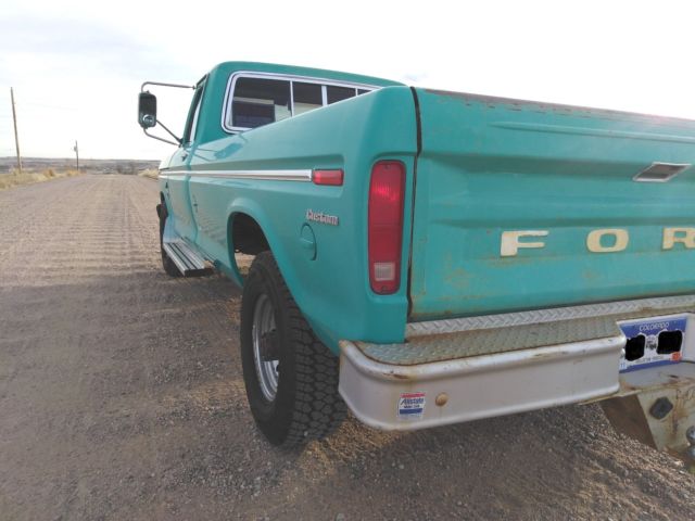 1976 ford f-350 custom super camper special factory 460 4bbl amazing survivor