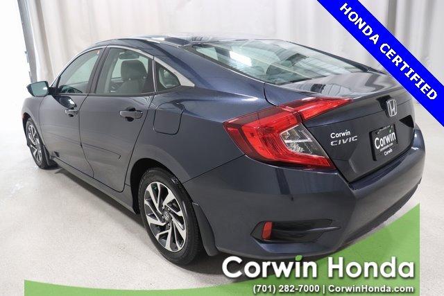 certified 2016 honda civic ex sedan fargo, nd 58103 for sale in fargo, north dakota