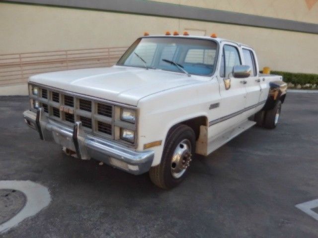 1981 gmc 3500 crew cab dually 454 engine all original