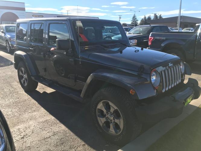 used 2018 jeep wrangler jk 4wd unlimited sahara great falls, mt 59405 for sale in great falls, montana