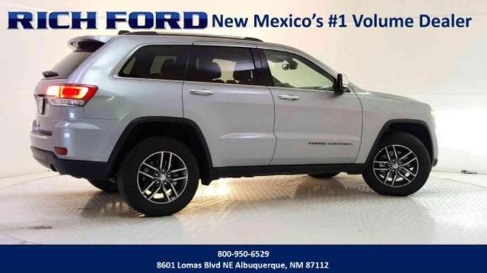2017 jeep grand cherokee limited 4x4 limited 4dr suv for sale in albuquerque, new mexico