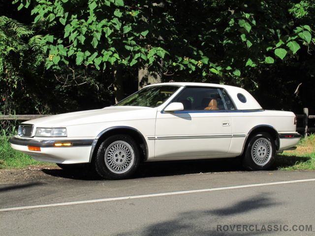 1990 chrysler t/c by maserati hard top convertible soft top one owner from tx