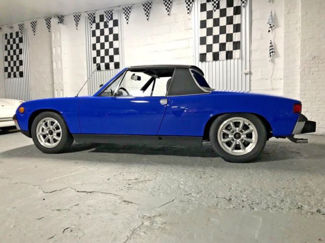 1970 porsche 914 blue 1.7l engine rust free great driver