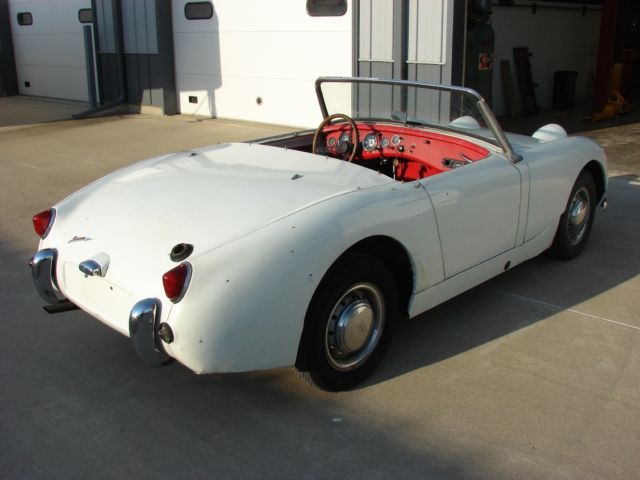 1959 austin healey bugeye sprite - runs & lot drives