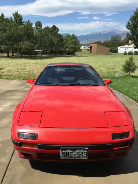beautiful mazda rx-7 convertible. time capsule! low miles! clean colorado car