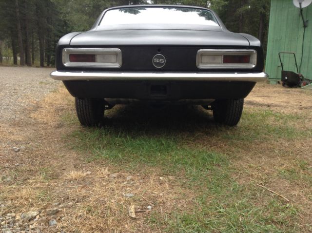 rare 1967 camaro l78 4 speed tuxedo black 4 k