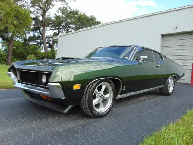 1971 ford torino 500 coupe "fast 302" disc brakes - factory a/c