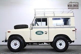 1972 land rover series iii. v8! 4x4. ready for the trail. mechanically restored