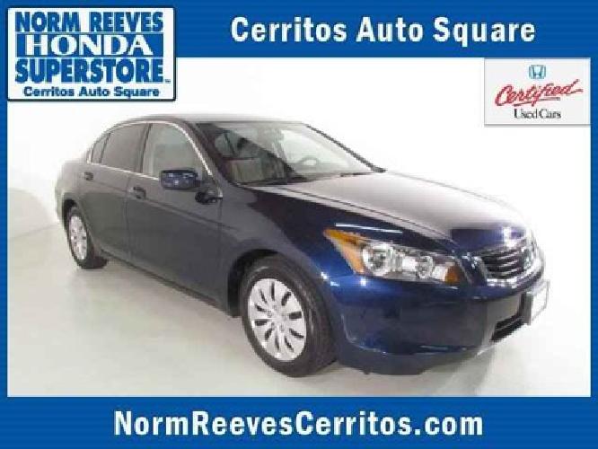 2010 honda accord sedan lx in cerritos, ca
