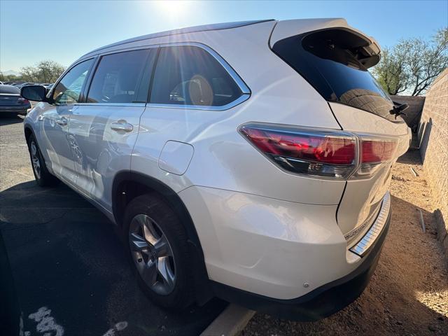 2015 toyota highlander hybrid limited