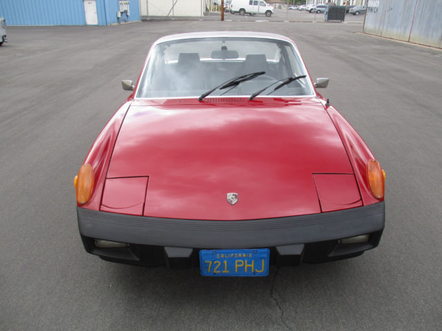 1976 porsche 914 2.0, numbers matching, 87k, solid california blue plate car