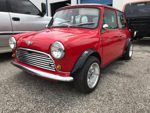 1976 austin mini cooper recently restored 1275cc rhd runs great real head turner