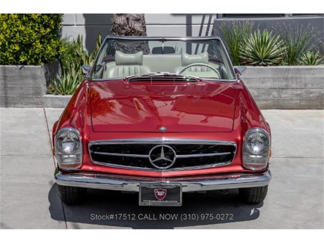 1969 mercedes-benz 280sl in beverly hills, california