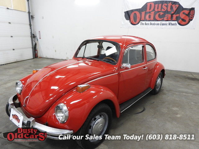 1971 red runs drives body interior vgood 1.6l 4 spd!
