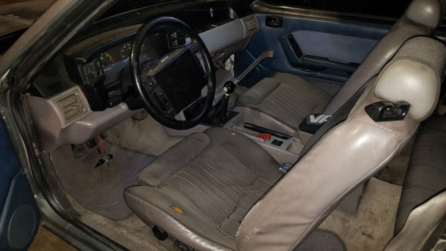 1991 ford mustang gt convertible 2-door 5.0l fast stick posi traction see video