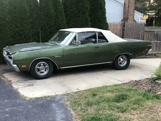 1969 dodge dart gts 340 convertible 1 of 214 auto all docs from new