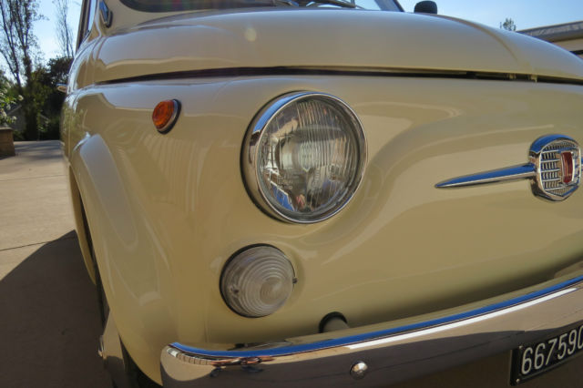 1970 fiat 500n classic micro car