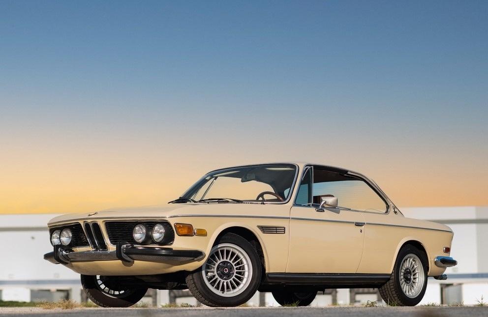 1971 bmw 2800 cs coupe correct sahara beige exterior