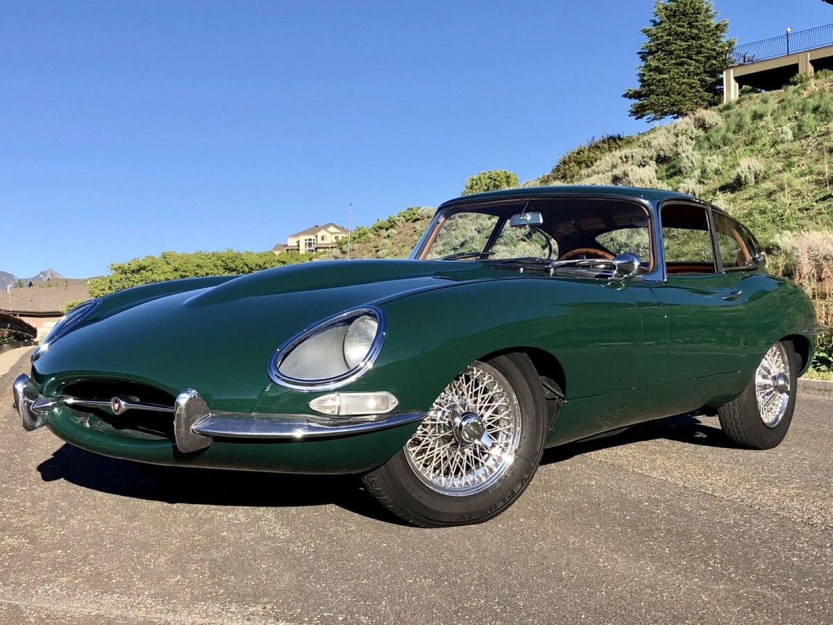 *1964 jaguar xke e-type series i 3.8 l fixed head coupe #'s matching syncromesh*