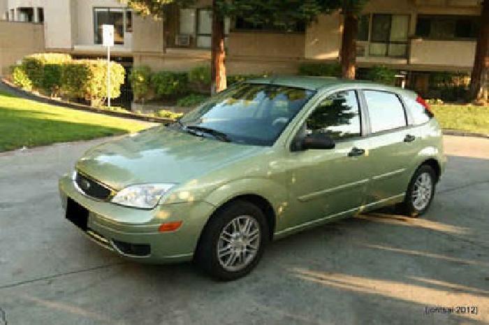 2007 ford focus se hatchback 4d - kiwi green - auto - 37k mi. in fremont, ca