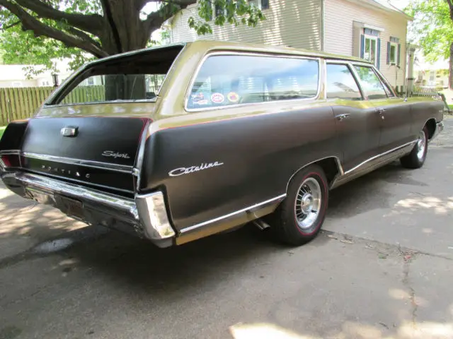 1965 pontiac catalina safari "le royale" station wagon 8 lugs posi cool!!!