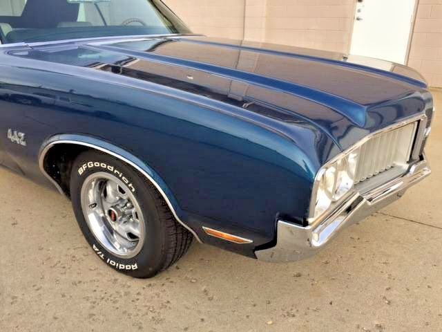 1970 oldsmobile 442 convertible real deal 344 vin rust free ca car!