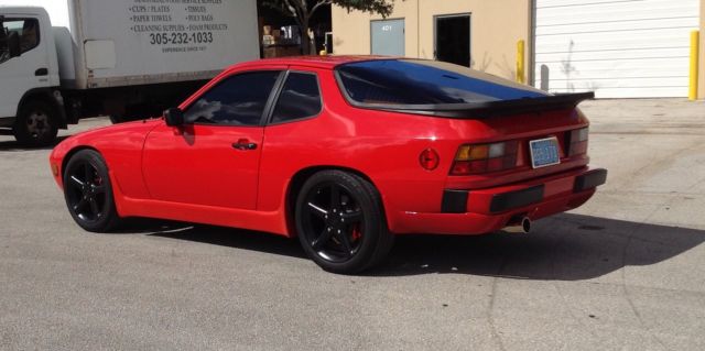 original paint one family owner 1988 porsche 924s 924 17" wheels