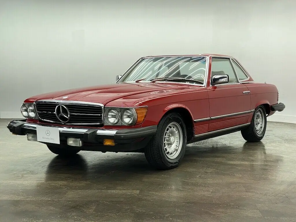 1981 mecedes-benz 380sl - factory kinder seats