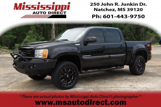 used 2013 gmc sierra 1500 4x4 crew cab slt natchez, ms 39120 for sale in church hill, mississippi