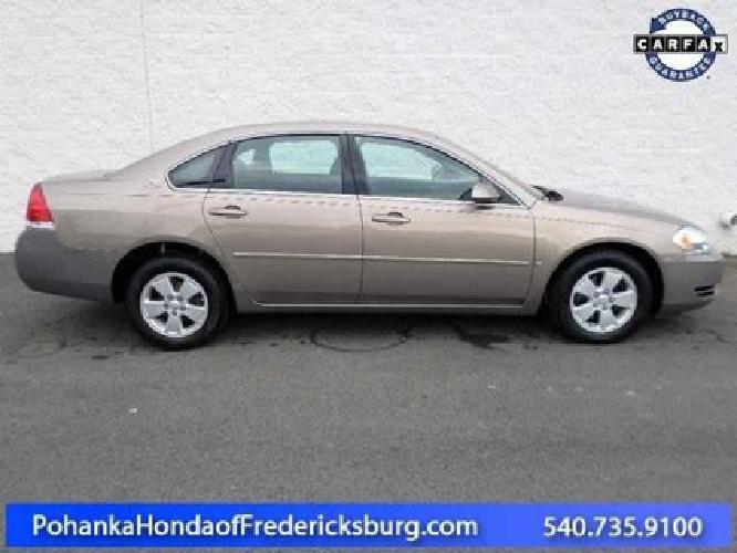 2006 chevrolet impala lt 3.5l in fredericksburg, va