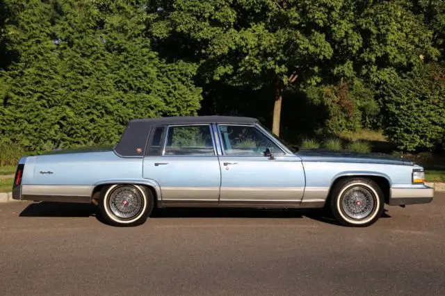 1990 cadillac brogham d'elegance 46k original miles 1-owner garaged no reserve