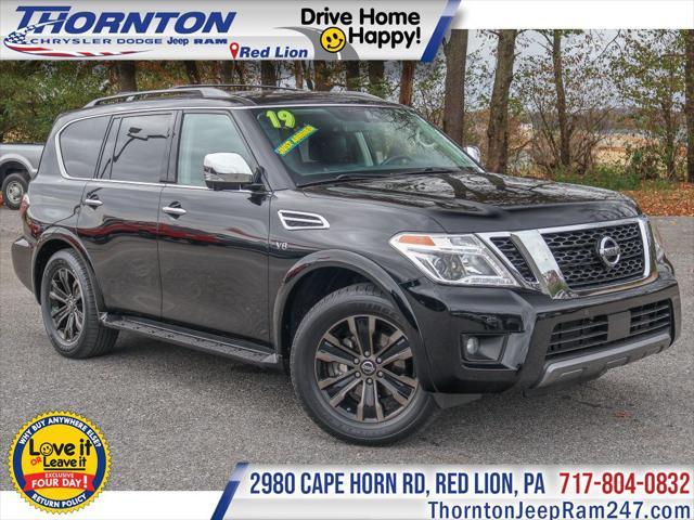 2019 nissan armada platinum