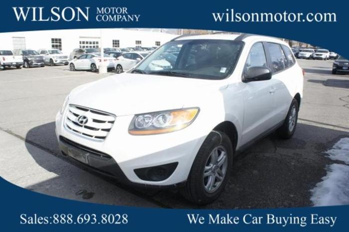 2010 hyundai santa fe gls awd gls 4dr suv for sale in logan, utah