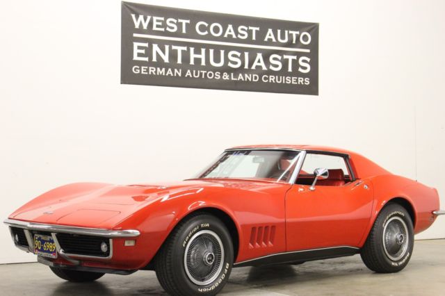 1968 chevrolet corvette l68 427 400hp coupe - numbers matching car