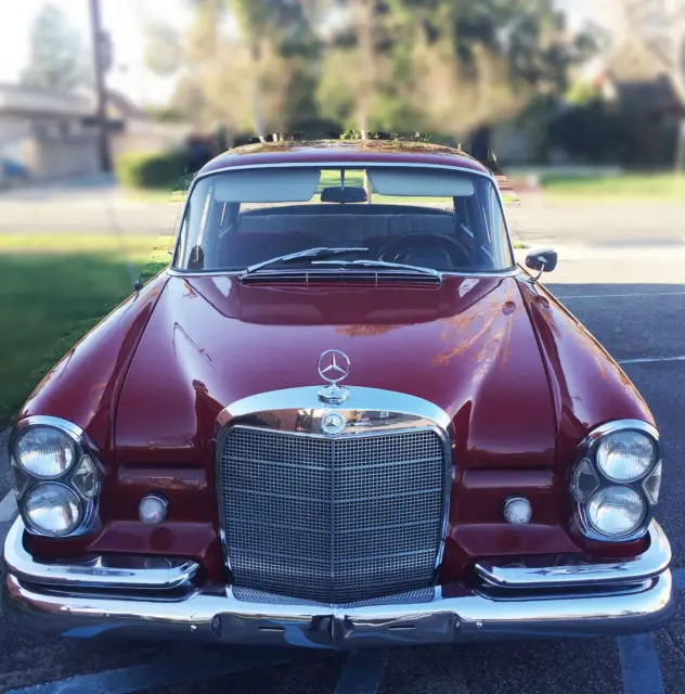 1962 mercedes benz 220s classic fin tail