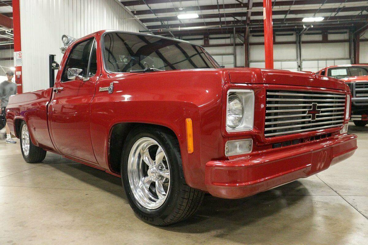 1978 chevrolet c/k 10 series bonanza 10547 miles candy apple red metallic