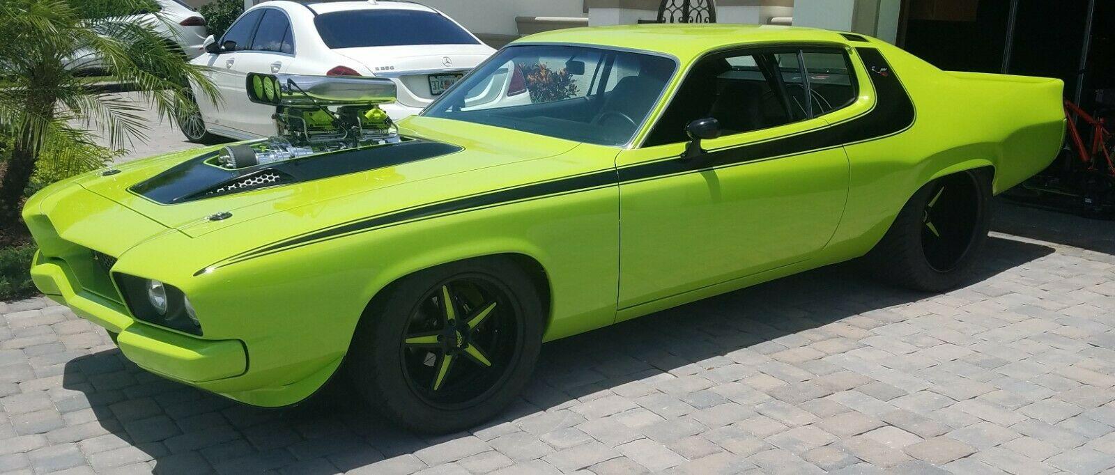 1973 plymouth other sublime green gorgeous flawless show car