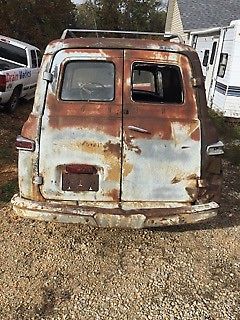 1960 ford panel van rare rat rod barn find