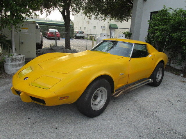 1975 corvette $10k invested in motor, $1 reserve