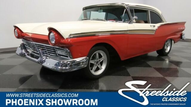mustang v8 auto classic vintage collector restored custom restomod white red