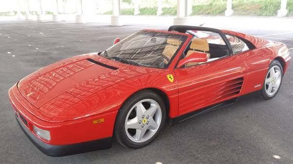 1992 ferrari 348 ts 21k miles rosso corsa
