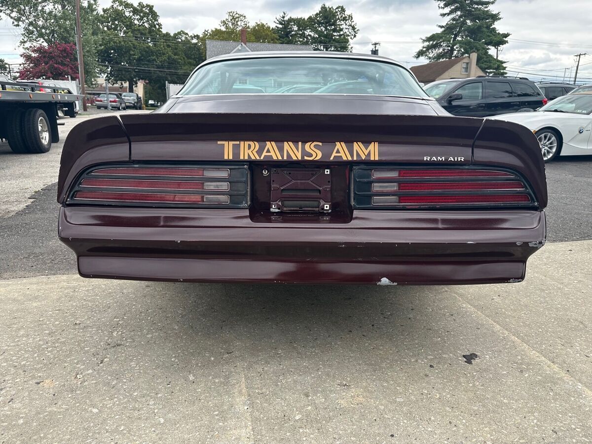 1976 pontiac firebird trans am coupe red rwd manual trans am