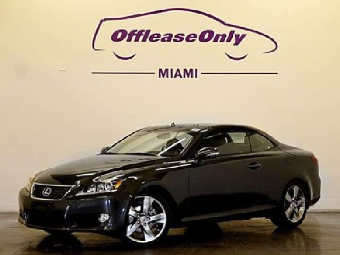2011 lexus is 250c convertible in miami, fl