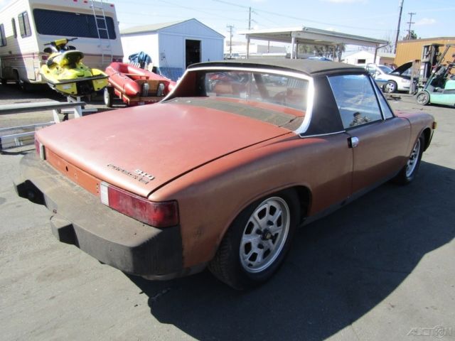 c 1975 porsche 914 coupe 4-cylinder manual no reserve